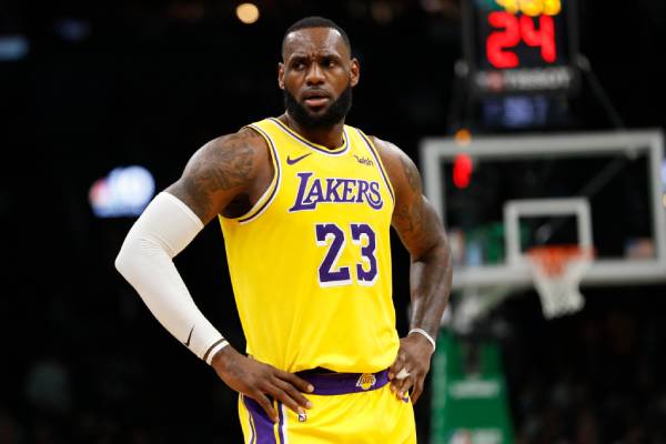 Spectaculaires actions de LeBron James